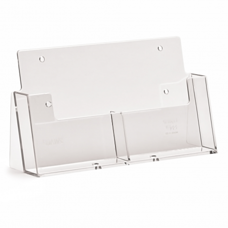 2 Pocket A6 Portrait Leaflet Holder 
