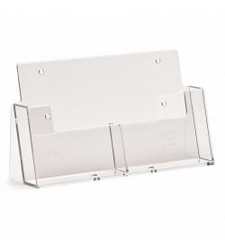2 Pocket A6 Portrait Leaflet Holder 
