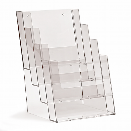 4 Pocket A5 Portrait Leaflet Holder 