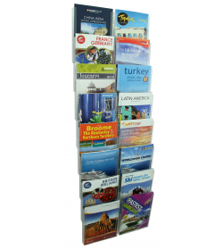 16 Pocket A4 Portrait Wall Display 