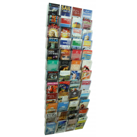 48 Pocket 1/3rd A4 Portrait Wall Display 
