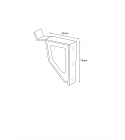 ClipLock Leaning Slatwall Mounting Clips