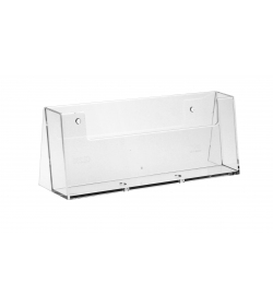 1 Pocket 1/3rd A4/DL Landscape Leaflet Holder 