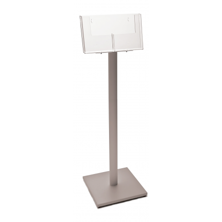 2 Pocket A5 Luxury Floor Stand - side by side